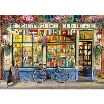 Image of Ravensburger The Greatest Bookshop 1000 Piece Jigsaw Puzzles for Adults and Kids Age 12 Years Up