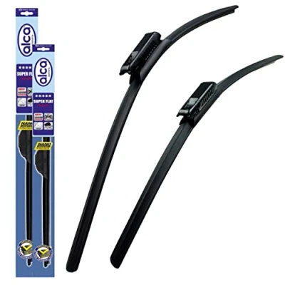 Image of Fits Toyota Proace Models 2013 To 2023 Alca Germany Super Flat Wiper Blades Front Replacement ASF2620BL