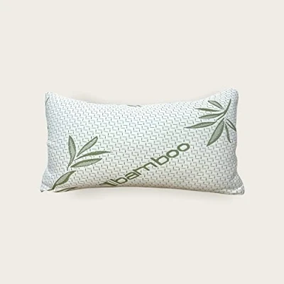 Image of ARLINENS Memory Foam Orthopedic Luxury Bamboo Pillow Sleep Support Hypoallergenic Cool (pack of 2)