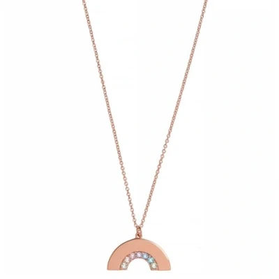 Image of Olivia Burton Women&#039;s Rainbow Collection Necklace Yellow gold OBJRBN03