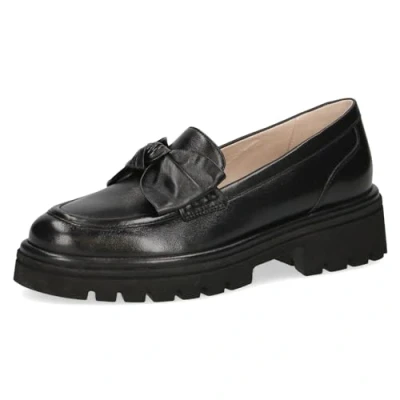 Image of CAPRICE Women&#039;s 9 24662 42 Loafer Flat, Black Soft nap, 3.5 UK