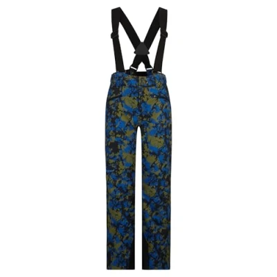 Image of Ziener AXI Children&#039;s Ski Trousers/Snow Trousers Waterproof Straps PFC Free Natural Camo 104