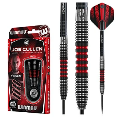 Image of WINMAU Joe Cullen 23 Gram Tungsten Darts with Prism Flights and Shafts (Stems)