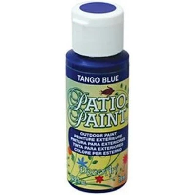 Image of DecoArt Outdoor Acylic Paint, Acrylic, Tango Blue, 59ML