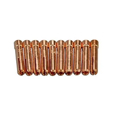 Image of RIVERWELD TIG Collets 13N23 (2.4mm Orifice) Fit DB PTA SR WP 9 20 25 Welding Torch 10pk