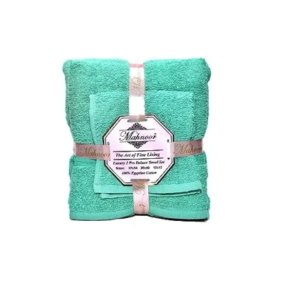 Image of ARA CHOICE Soft 100% Egyptian Cotton Face Towel Guest, Hand, Bath Towels, Sheet Set Machine Washable Tumble dry low remove promptly (Face,Hand,Bath Towels Set)