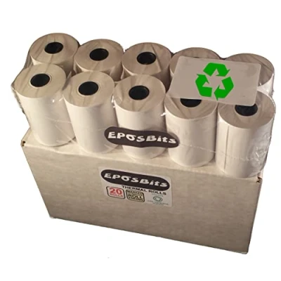 Image of EPOSBITS® Brand Full Size Large Rolls to Fit Ingenico Desk 3500 Desk3500 Desk/3500 Credit Card Terminal 20 1 Box (Chip &amp; Pin)