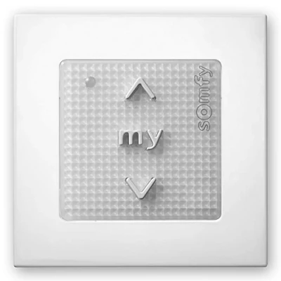 Image of Somfy Smoove Origin RTS White Wall Remote Control
