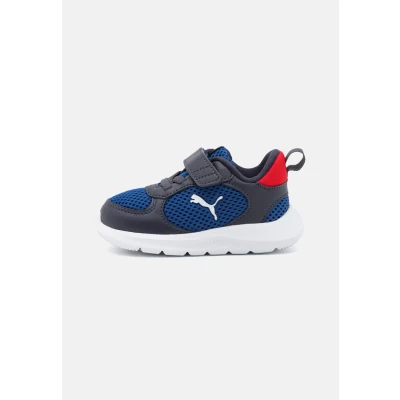Image of PUMA Unisex Baby Fun Racer 2 AC+ INF Sneaker, New Navy White Clyde Royal, 4.5 UK Child