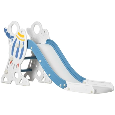 Image of AIYAPLAY Kids Slide Indoor Freestanding Baby Space Theme for Ages 1.5 3 Years Blue