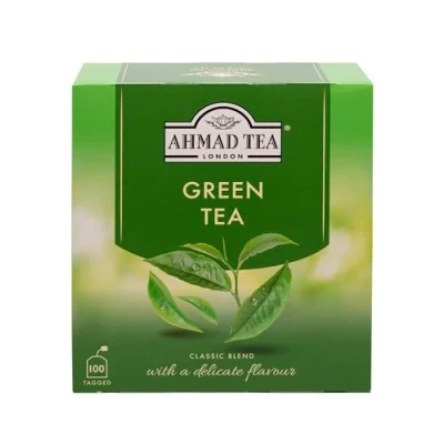 Image of Ahmad Tea Pure Green 100 Teabags