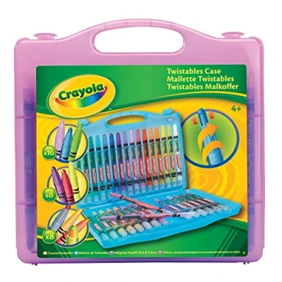 Image of CRAYOLA Twistables Crayons Case (Case colour may vary)