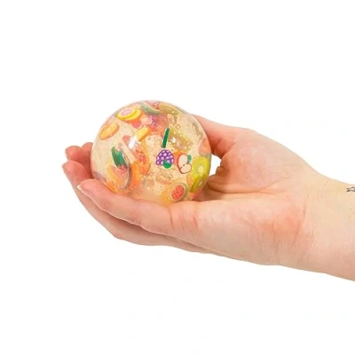Image of Tobar SCRUNCHEMS TUTTI FRUTTI STRESS SQUISH BALL Toy