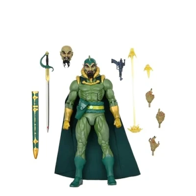 Image of NECA King Features 7 Scale Action Figure Original Superheroes Flash Gordon Series Ming The Merciless