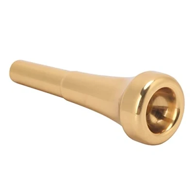 Image of Trumpet Mouthpiece,Durable Brass 7C 5C 3C Mouthpiece Musical Instrument Performance Accessories for Beginners and Professional Players (5C)