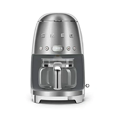 Image of Smeg DCF02SSEU Overflow Coffee Maker with a Power of 1050 W chrome, Plastic