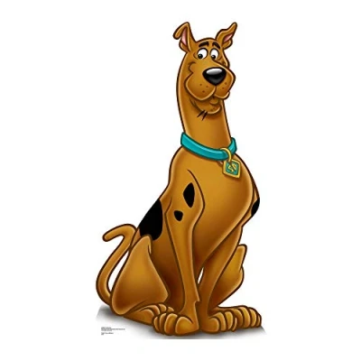 Image of STAR CUTOUTS STSC683 Scooby DOO SC683 Dane Cardboard Cut Out, Star, 135 cm