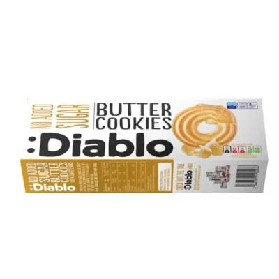 Image of Diablo No Added Sugar Mixed Flavours Luxury Cookies Biscuits (Gojiberry, Cranberry, Hazelnut, Butter)