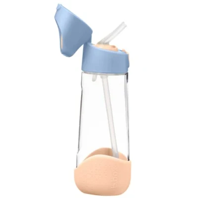 Image of b.box TritanTM Drink &amp; Water Bottle Easy Grip and Leakproof Lid Cool Modern Child Friendly Design, Best for After Sippy Cup 600ml/20