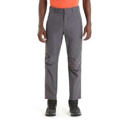 Image of Icebreaker Men&#039;s Hiking Trousers, Monsoon, 28 Lang