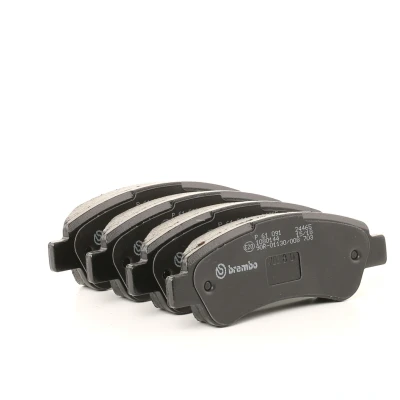 Image of 6001073129, 71770028, 71773149, 77364016 Brake pad set BREMBO P 61 091 CITROËN: Relay II Van, Platform / Chassis