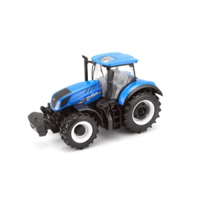 Image of Tobar 15644066 New Holland Traktor 1:32 T7HD Tractor, Blue
