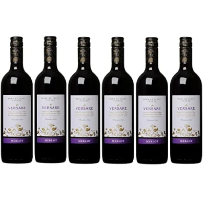 Image of Versare Merlot Wine, 75 cl, Case of 6