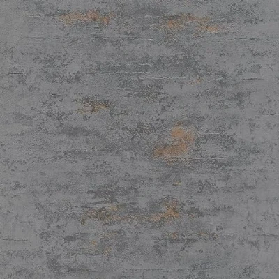 Image of VerticalArt Industrial Stone Concrete Brick Wallpaper Paste The Wall Grey Metallic Copper