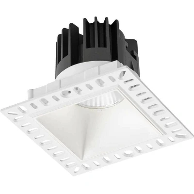 Image of Game Integrated LED Trimless Square Recessed Downlight White 1100Lm 3000K