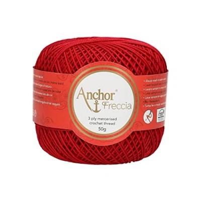 Image of Anchor 4771006 00047 Yarn, Cotton, Red