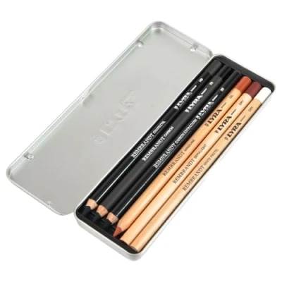 Image of LYRA Rembrandt Art Specials, Fine Sketching Set, 6 Assorted Pencils, Ideal for Professionals &amp; Students