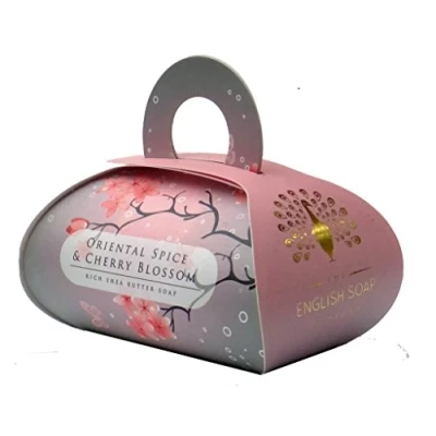 Image of Oriental Spice &amp; Cherry Blossom Luxurious Gift Soap Large Bathsoap
