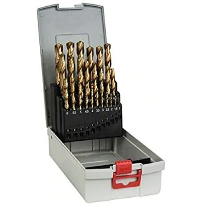 Image of Bosch 2608587019 HSS TiN Metal Drill Bit Cassettes