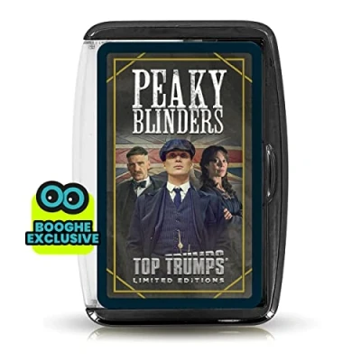 Image of Peaky Blinders Limited Edition Top Trumps Card Game, Gold