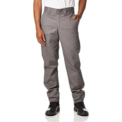 Image of Dickies, Men&#039;s, WORK PANT SLIM TAPER, GRAVEL GRAY, 32W / 30L