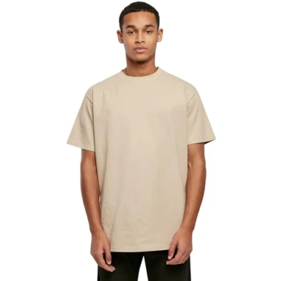 Image of Urban Classics Heavy Basic Tshirt, Men&#039;s, Size: 3XL, Sand