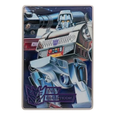 Image of FaNaTtik Transformers 40th Anniversary Decepticons Metal Collectible Ingot