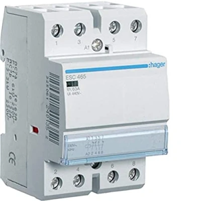 Image of Hager esc465 Contactor 63 A 2 Na + 2NC 230 V
