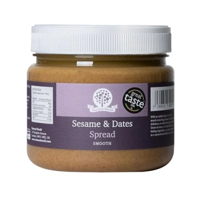Image of Nutural World Sesame and Dates spread (1kg) Great Taste Award winner