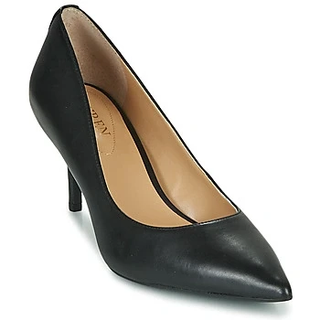 Image of Lauren Ralph Lanette Leather PUMP Classic heels, Women&#039;s, Size: 3.5, Black