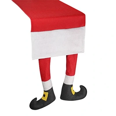 Image of eBuyGB Father Christmas Shoe Design Novelty Xmas Table Runner ASIN: B0767MCBQ1 View on Amazon Submit and Continue, Felt, Multicolour, One Size