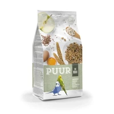 Image of Parrot Essentials PUUR Premium Budgie Seed Mix Gourmet Food For Budgerigars, Small Food, Cockatiel Parakeet Lovebird
