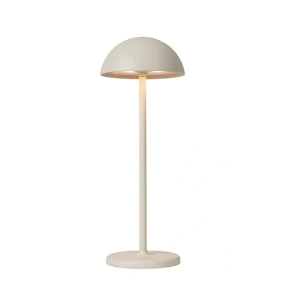 Image of Joy Retro Table Lamp Outdoor Ø 12cm LED Dim. 1x1,5W 3000K IP54 White
