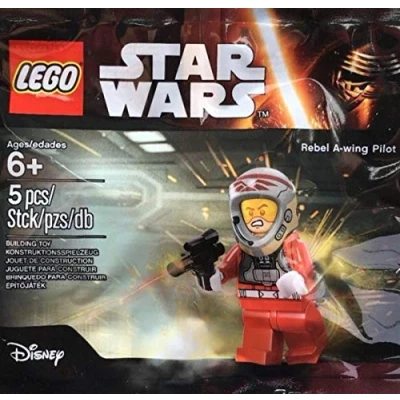 Image of LEGO Star Wars Rebel A wing Pilot Minifigure Polybag Set 5004408