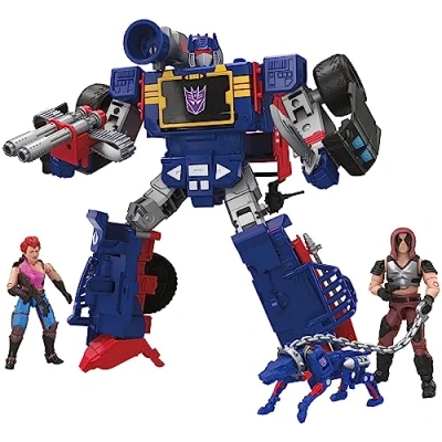 Image of Transformers Collaborative G.I. Joe x, Soundwave Dreadnok Thunder Machine Figures, Zartan and Zarana