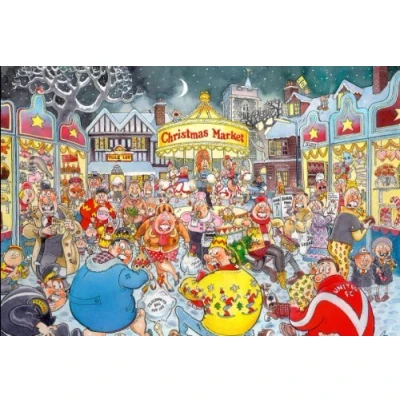 Image of Wasgij Christmas 6 A Very Merry 1000 Piece Jigsaw Puzzle by