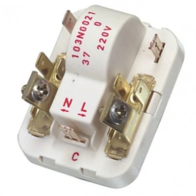 Image of Indesit Fridge Freezer Genuine Danfoss Start Relay Compressor 103N0021