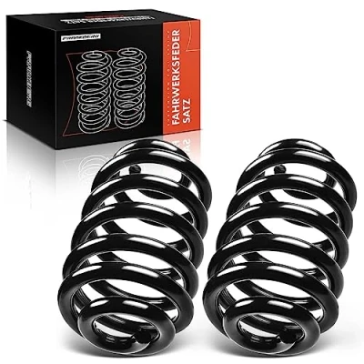 Image of Frankberg 2x Coil Spring Rear axle Compatible with X3 E83 2.0L 2.5L 3.0L SUV 2003 2011 Replace# 33533413080