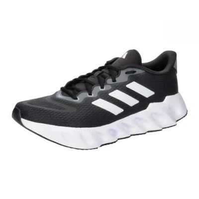 Image of adidas Men&#039;s Switch Running Shoes Sneaker, core Black/Cloud White/Halo Silver, 6 UK