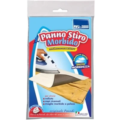 Image of PARODI &amp; Protective Fabric for Ironing, Cotton/Polyamide, White, 14x24x1 cm